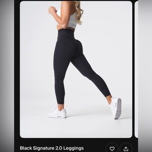 NVGTN Black Signature 2.0 Leggings - M